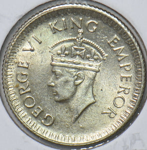 British India 1943 1/4 Rupee 295363 combine shipping