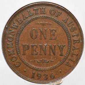 Australia 1936 Penny 240021 combine shipping