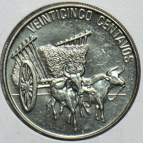 Dominican Republic 1991 25 Centavos Ox animal 903821 combine shipping