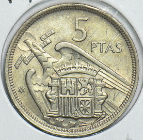 Spain 1957 5 Pesetas 299099 combine shipping