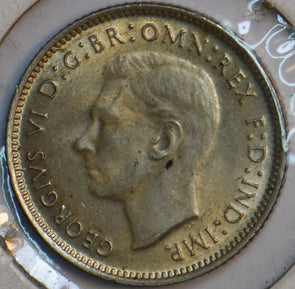 Australia 1942 6 Pence Kangaroo animal Emu 193419 combine shipping