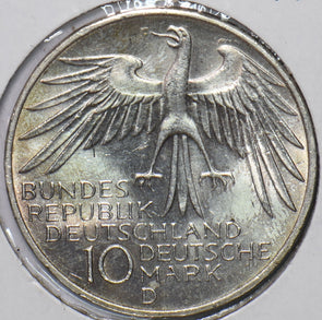 Germany 1972 O 10 Mark Eagle animal Olympic Games 1972 in Munich 195170 combine