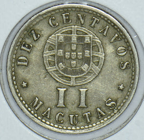 Portugal 1927 Angola 10 Centavos 191627 combine shipping
