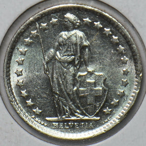 Switzerland 1964 1/2 Franc 193076 combine shipping