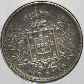 Portugal 1891 500 Reis 297192 combine shipping