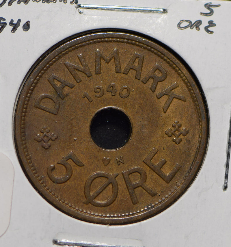 Denmark 1940 5 Ore  901372 combine shipping