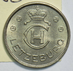 Luxembourg 1939 Franc UNC 904062 combine shipping