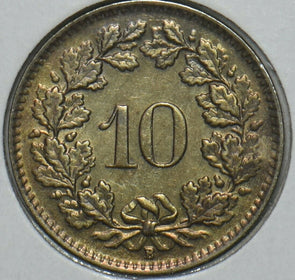 Switzerland 1944 10 Rappen 196360 combine shipping