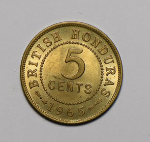 British Honduras 1965 5 Cents  290677 combine shipping