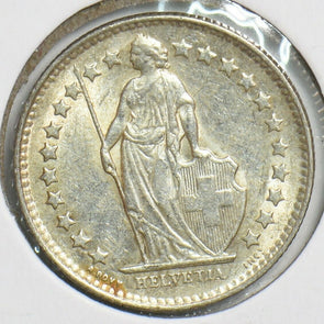 Switzerland 1955 1/2 Franc 240566 combine shipping