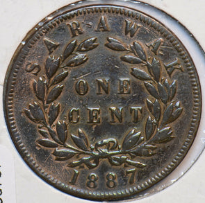 Sarawak 1887 Cent 193767 combine shipping