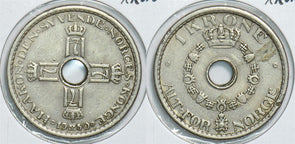 Norway 1950 Krone 198551 combine shipping
