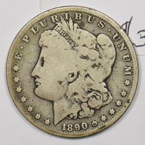 1890-O Morgan Dollar Silver G-VG U0236