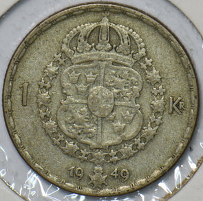 Sweden 1949 Krona 902766 combine shipping