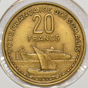 Somaliland 1965 20 Francs French 152795 combine shipping