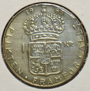 Sweden 1963 Krona 192710 combine shipping