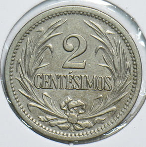 Uruguay 1901 2 Centesimos 240942 combine shipping