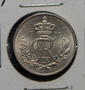 Denmark 1957 10 Ore  290348 combine shipping