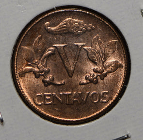 Colombia 1963 5 Centavos  290317 combine shipping