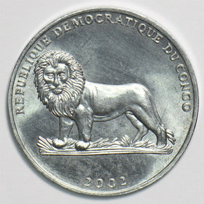 Congo 2002 50 Centimes Lionanimal Gorilla 197844 combine shipping