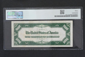 US 1934 $1000 PMG Very Fine 30 Federal Reserve Notes San Francisco Fr#2211 Llgs