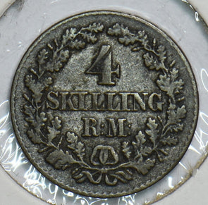 Denmark 1856 4 Skilling 198289 combine shipping