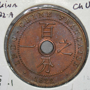 French Indo China 1922 A Cent  290031 combine shipping