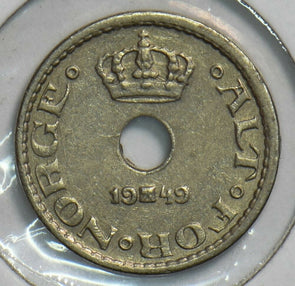Norway 1949 10 Ore 904040 combine shipping