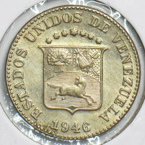 Venezuela 1946 5 Centimos 298125 combine shipping