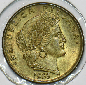 Peru 1965 5 Centavos 196589 combine shipping