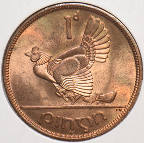 Ireland 1968 Penny Hen with Chicks animal 195015 combine shipping
