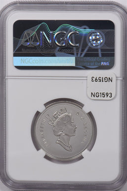 Canada 1997 50 Cents Silver NGC Proof 70 Ultra Cameo Perfect 70 Newfoundland Dog