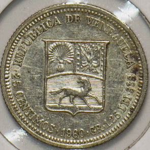 Venezuela 1960 25 Centimos Horse animal 293034 combine shipping