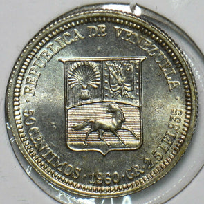 Venezuela 1960 A 50 Centimos 297723 combine shipping