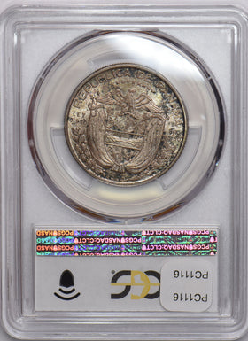 Panama 1953 1/2 Balboa Eagle animal PCGS MS65 rare grade PC1116 combine shipping