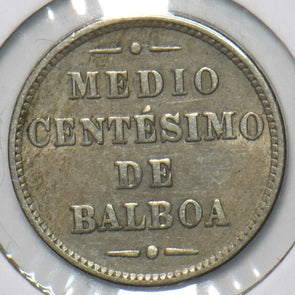 Panama 1907 1/2 Centesimo 296273 combine shipping