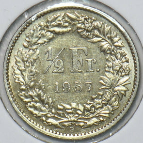 Switzerland 1957 1/2 Franc 151161 combine shipping