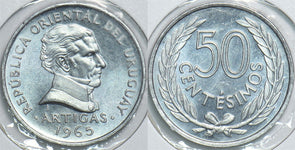 Uruguay 1965 50 Centesimos 198487 combine shipping