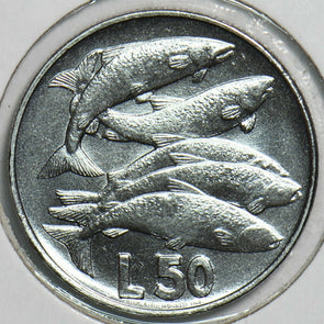 San Marino 1975 50 Lire Fish animal 152839 combine shipping