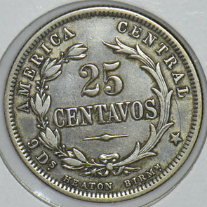 Costa Rica 1893 25 Centavos 290739 combine shipping