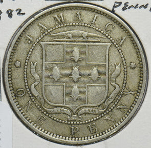 Jamaica 1882 Penny 299061 combine shipping
