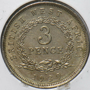 British West Africa 1939 3 Pence 296636 combine shipping