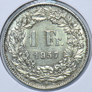 Switzerland 1957 Franc 295063 combine shipping