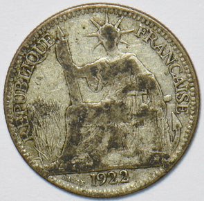 French Indo China 1922 10 Cents 903279 combine shipping