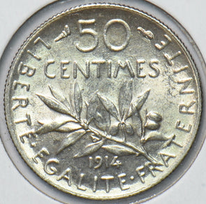 France 1914 50 Centimes 293875 combine shipping