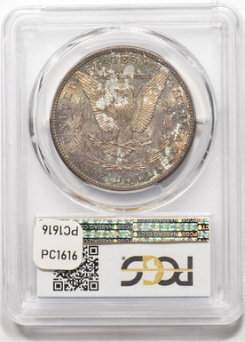 1881-S Morgan Dollar Silver Stunning Toning PCGS MS65 PC1616