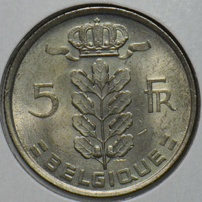 Belgium 1974 5 Francs 195853 combine shipping