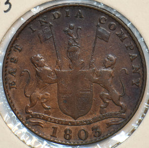 British India 1803 10 Cash Madras 196235 combine shipping