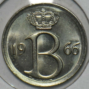 Belgium 1966 25 Centimes 151920 combine shipping