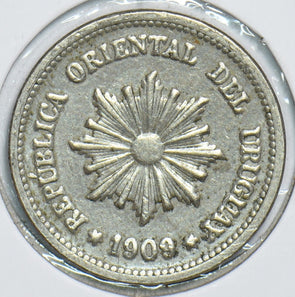 Uruguay 1909 2 Centesimos 240944 combine shipping